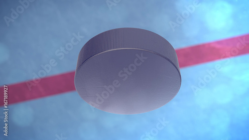 3D Hockey Puck photo