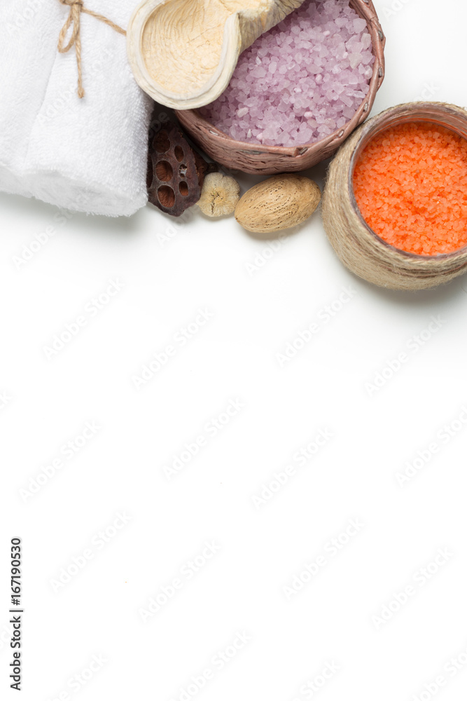 spa concept isolated on white spa concept isolated on white