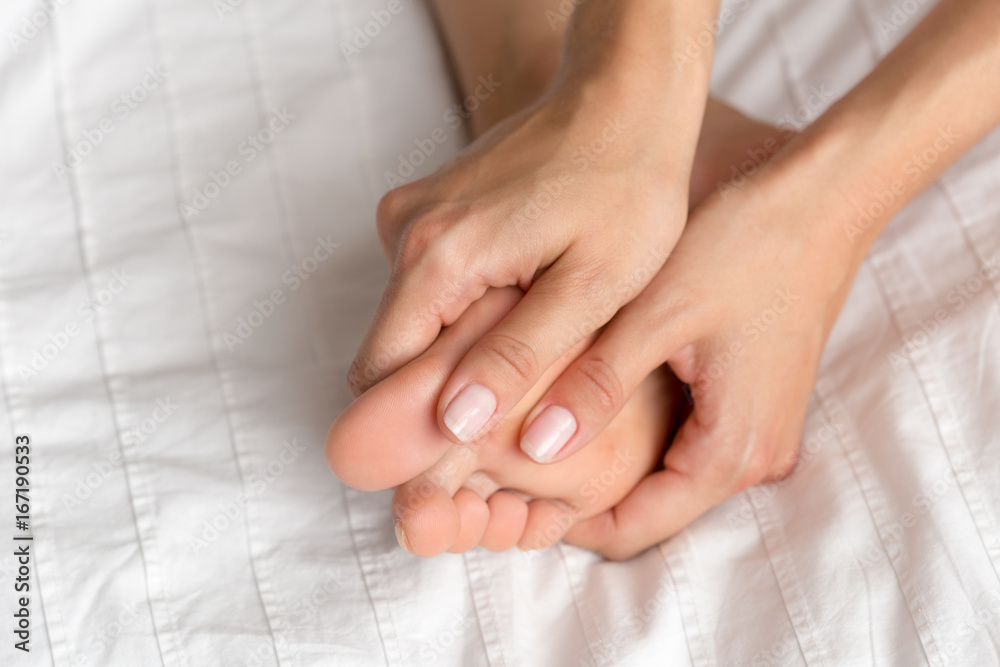 perfect and beautiful woman legs on bed perfect and beautiful woman legs on bed