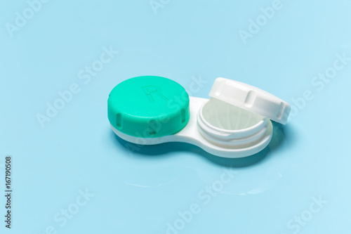 Contact lens, contact lens case, tweezers
