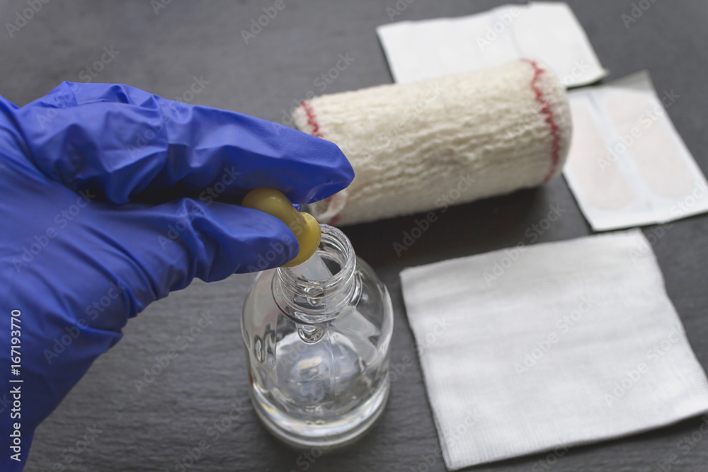 Fototapeta premium Healthcare material