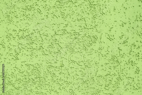 Texture background, plaster of the hue greenery. Wall of the house.