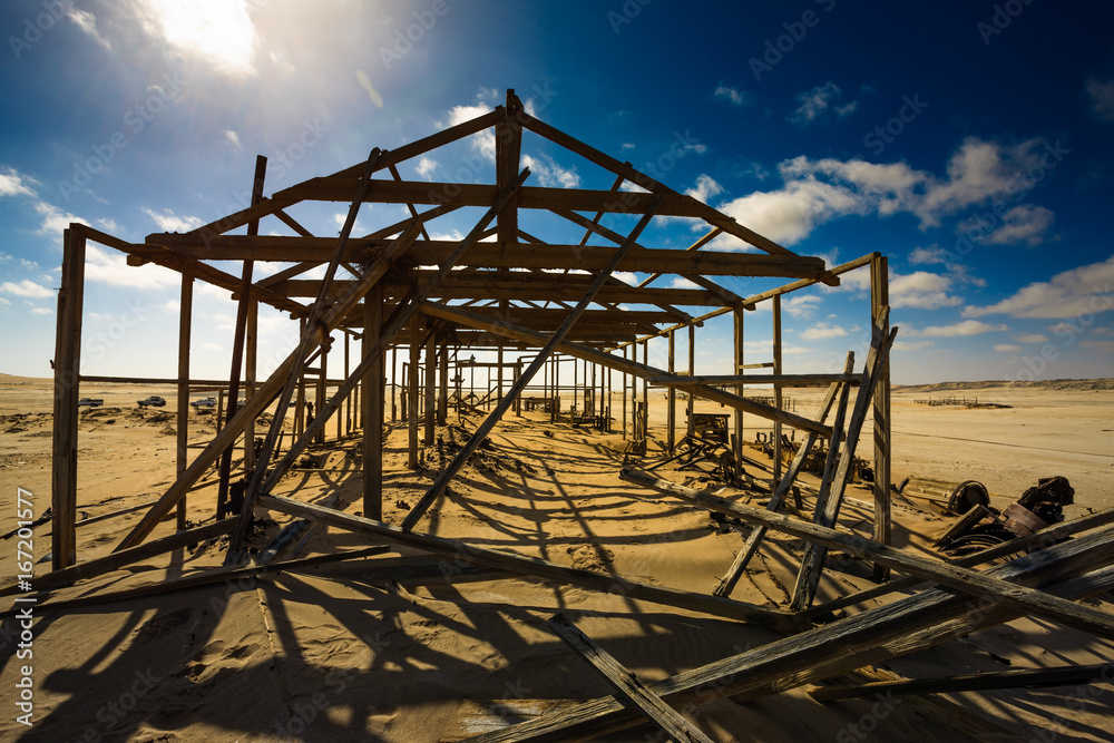 Ghost towns in 1st Diamond area - Skeleton Coast - Namibia Ghost towns in 1st Diamond area - Skeleton Coast - Namibia