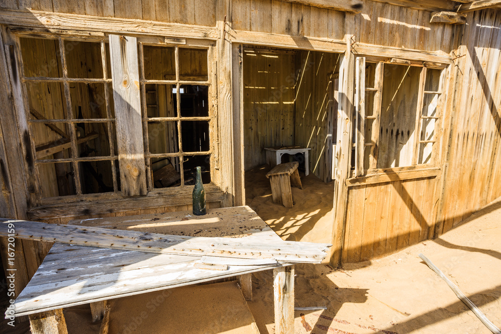 Ghost towns in 1st Diamond area - Skeleton Coast - Namibia Ghost towns in 1st Diamond area - Skeleton Coast - Namibia