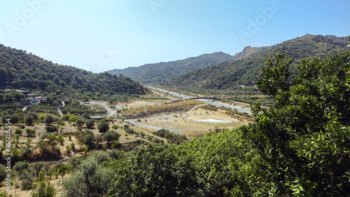 Fiumara d'Agrò in secca