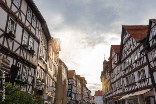 eschwege historic city hesse germany photo