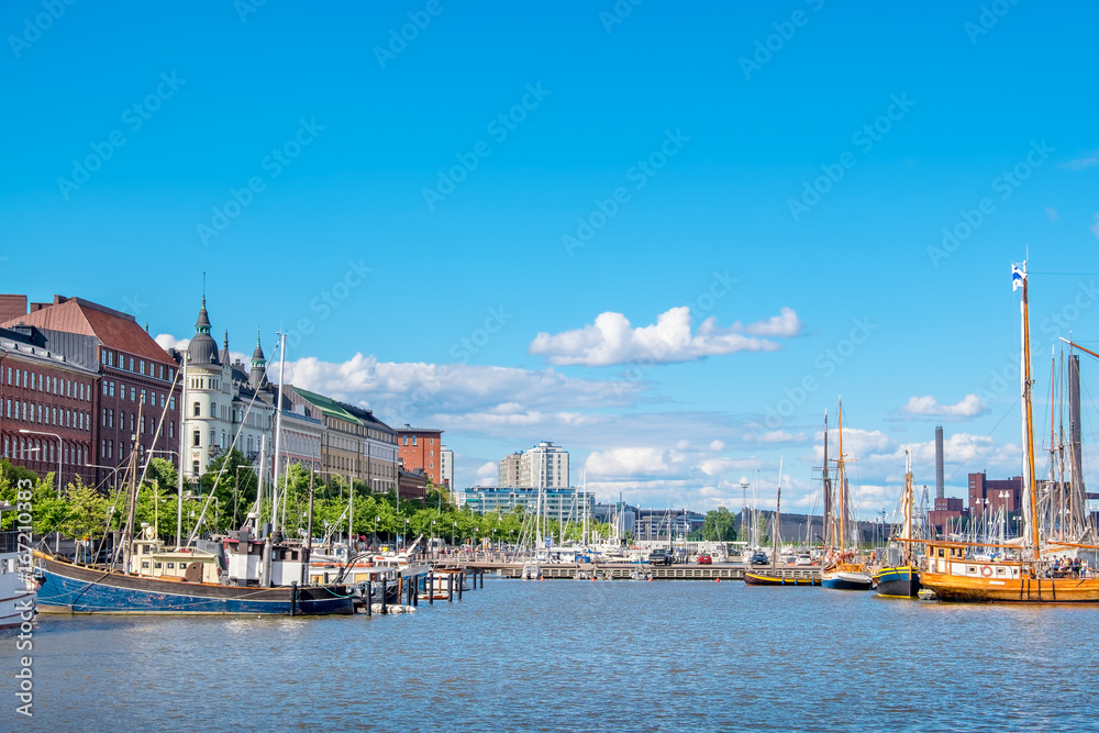 Waterfront of Helsinki. Finland