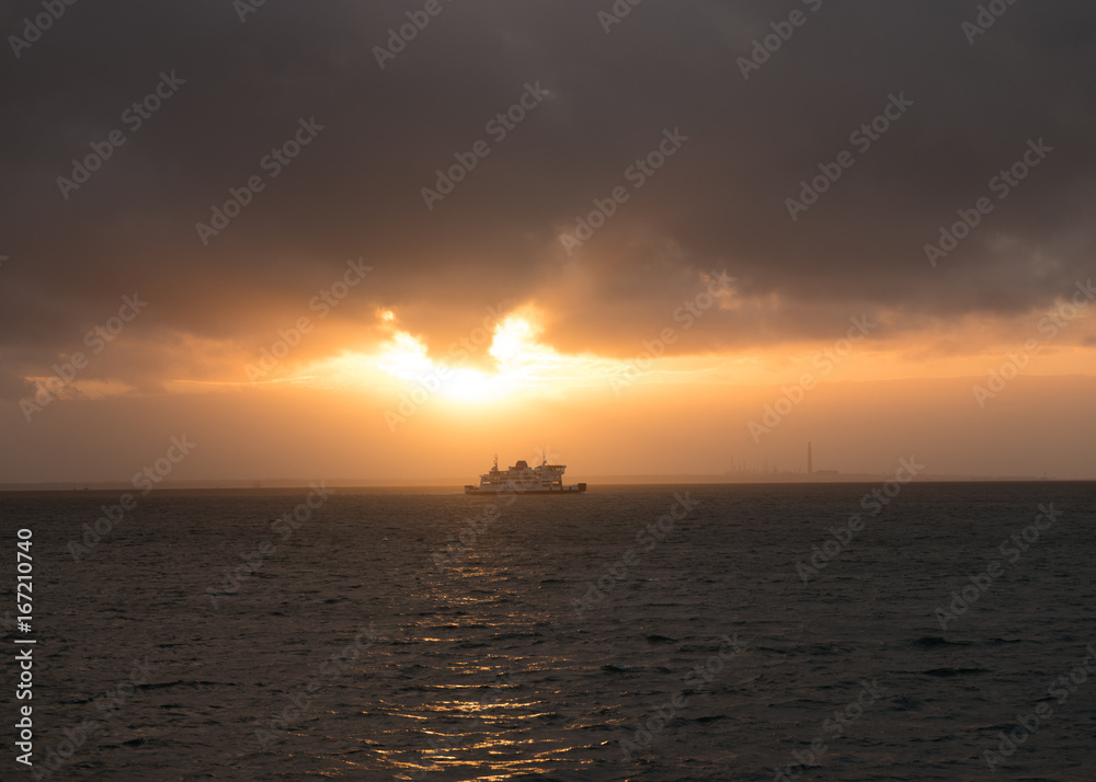 Obraz premium Wightlink Ferry 1
