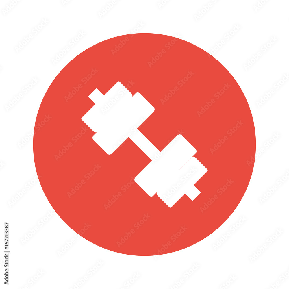 Obraz premium Gym dumbbell weight