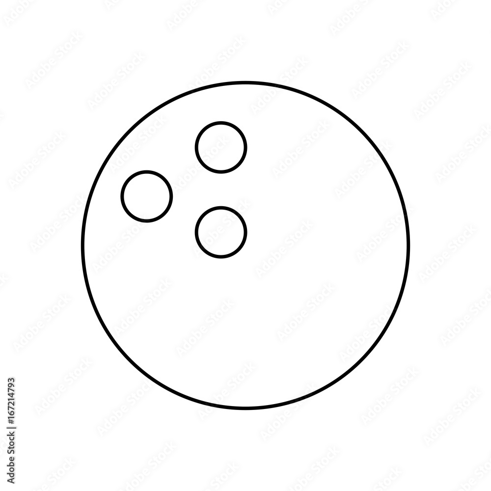 Bowling sport ball
