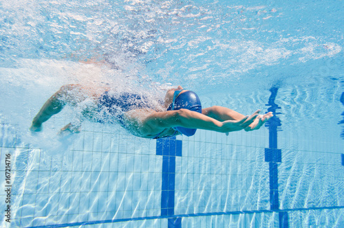 Backstroke swimming start