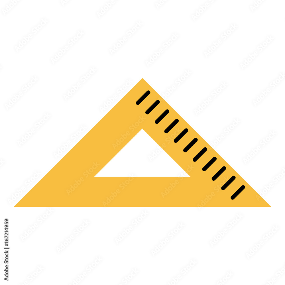 triangle ruler icon image triangle ruler icon image