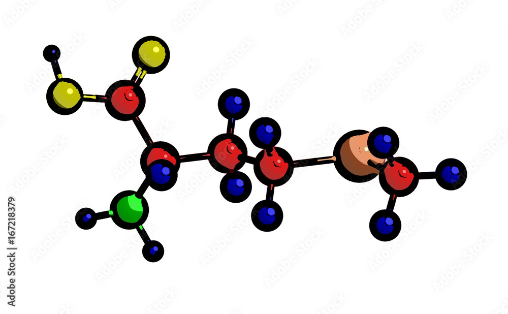 Molecular structure of Selenomethionine Molecular structure of Selenomethionine