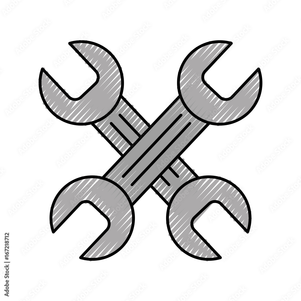 wrench tool isolated icon vector illustration design wrench tool isolated icon vector illustration design