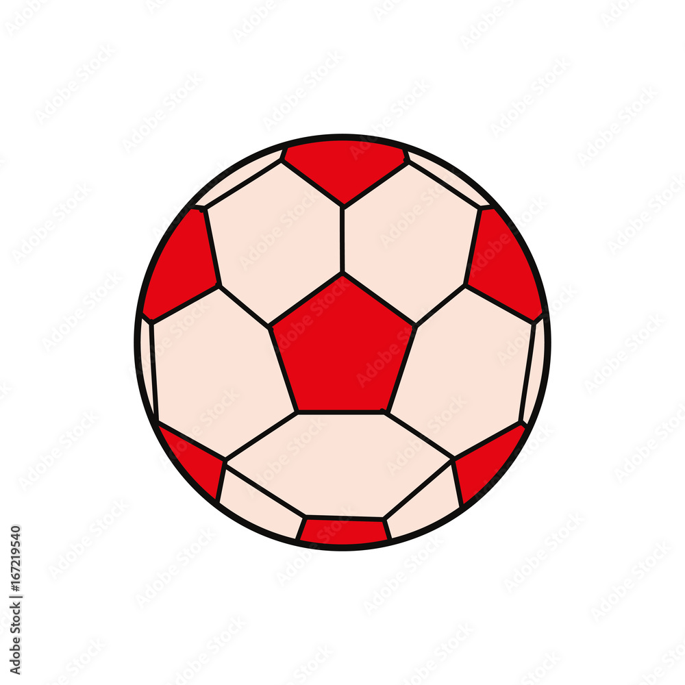 Fototapeta premium Sport soccer ball