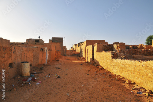 Chinguetti - Berber medieval trading center in northern Mauritania. 
