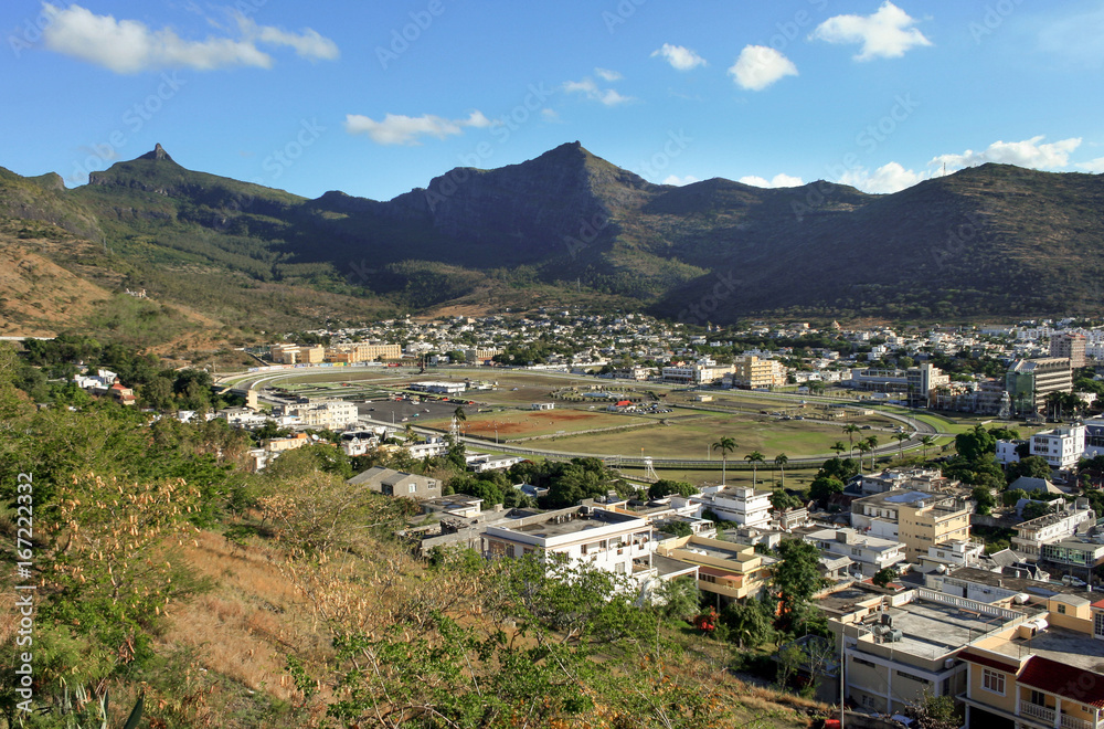 Racecourse “Champ de mars” at Mauritian capital of Port Louis Racecourse “Champ de mars” at Mauritian capital of Port Louis