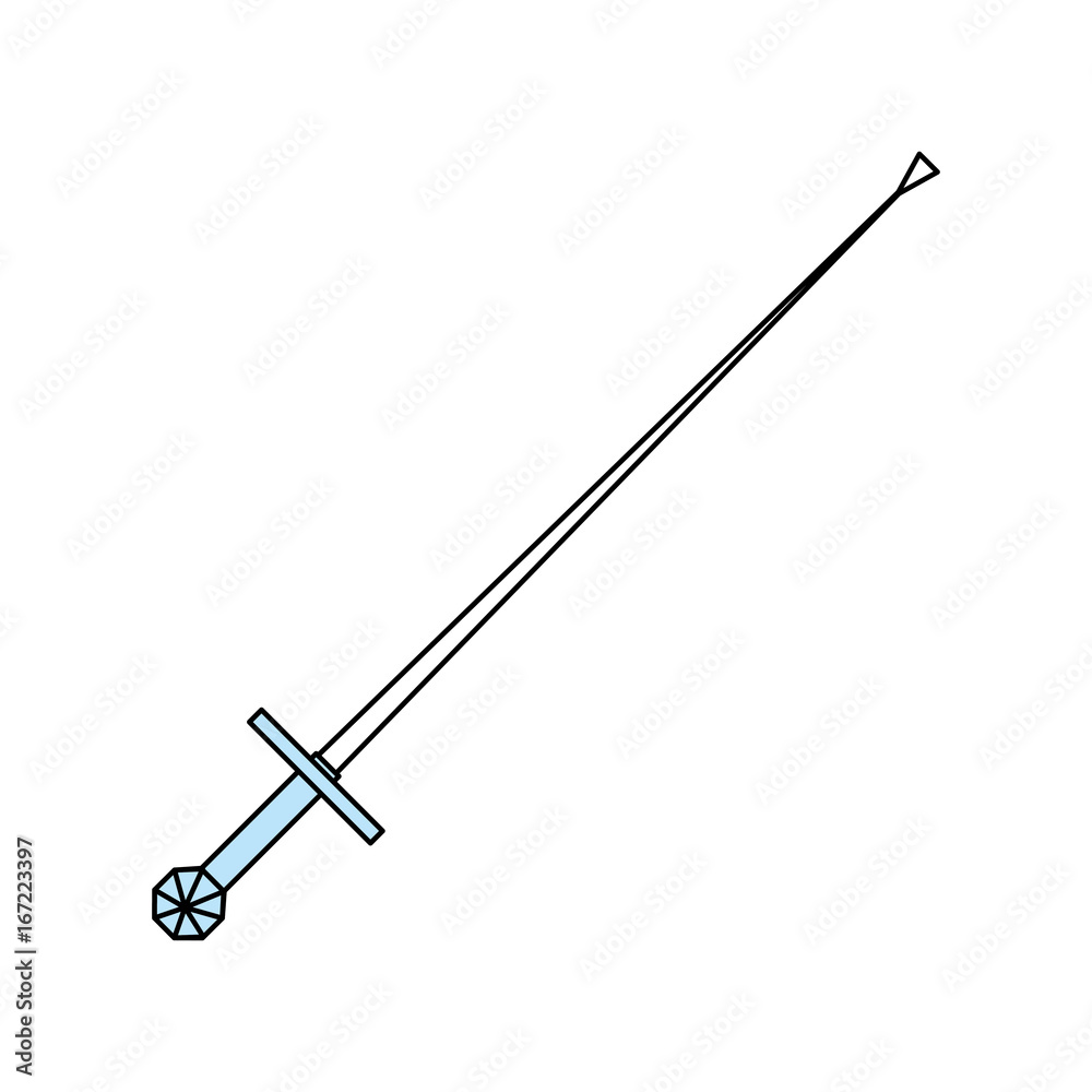 Fencing sport word Fencing sport word
