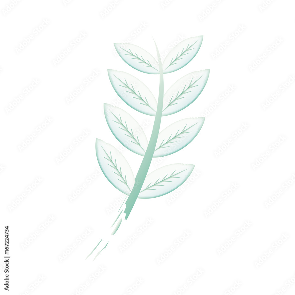 Leaves ecology symbol Leaves ecology symbol