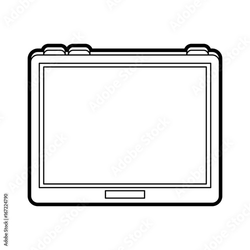 tablet vector illustration