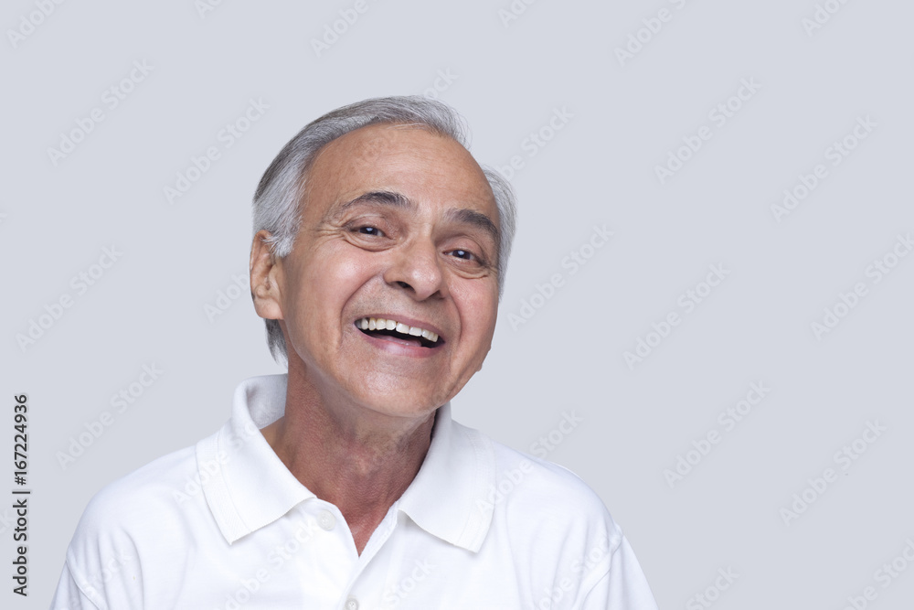 Close-up portrait of man smiling Close-up portrait of man smiling