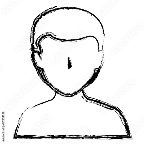 young man shirtless avatar character