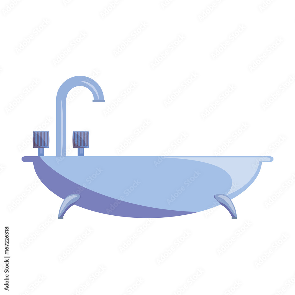 Fototapeta premium Bath symbol isolated