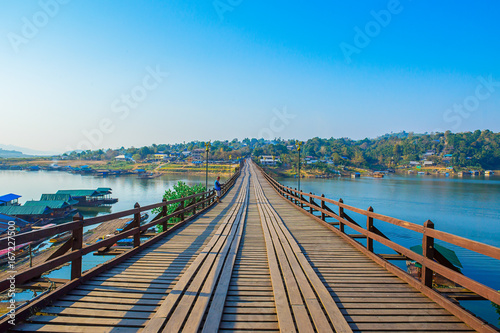 Bridge - Built Structure, Sunset, Asia, Thailand, Wood - Material