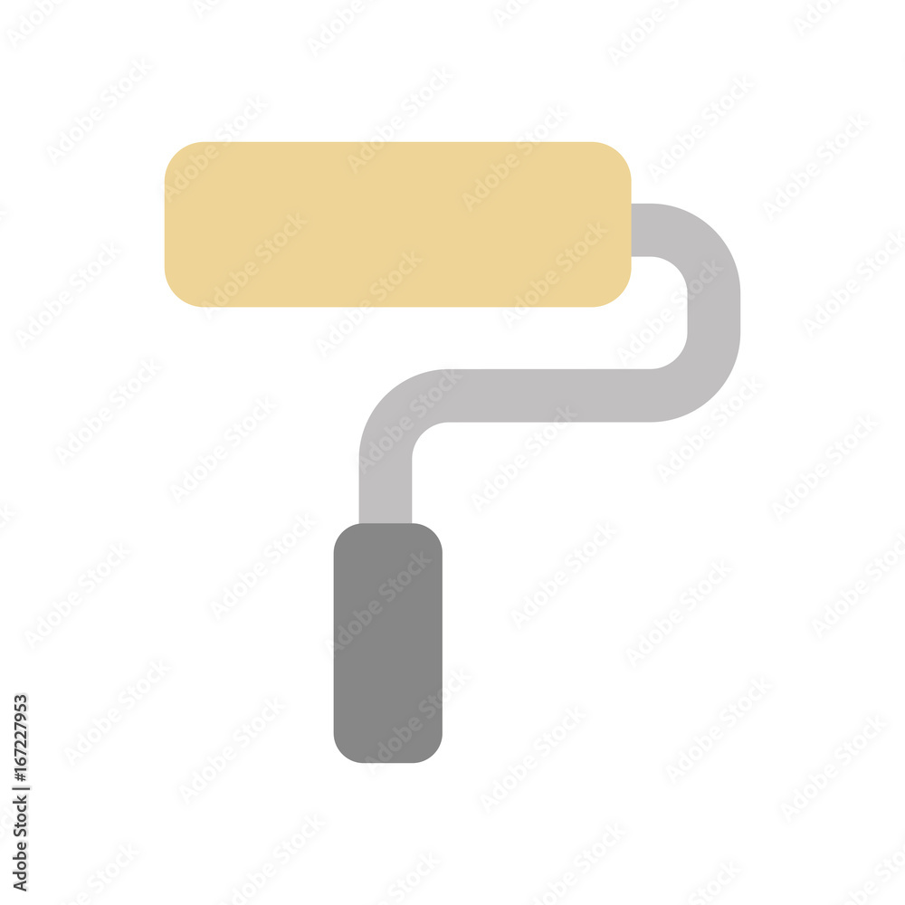 paint roller isolated icon vector illustration design paint roller isolated icon vector illustration design