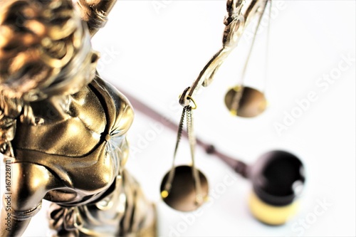 Bilde på lerret An Image of justice - justitia