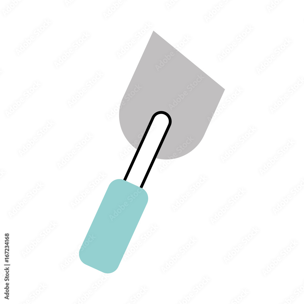 spatula of construction icon vector illustration design spatula of construction icon vector illustration design