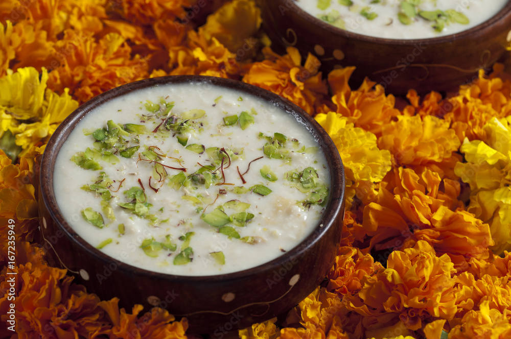Rabri in a bowl Stock Photo | Adobe Stock