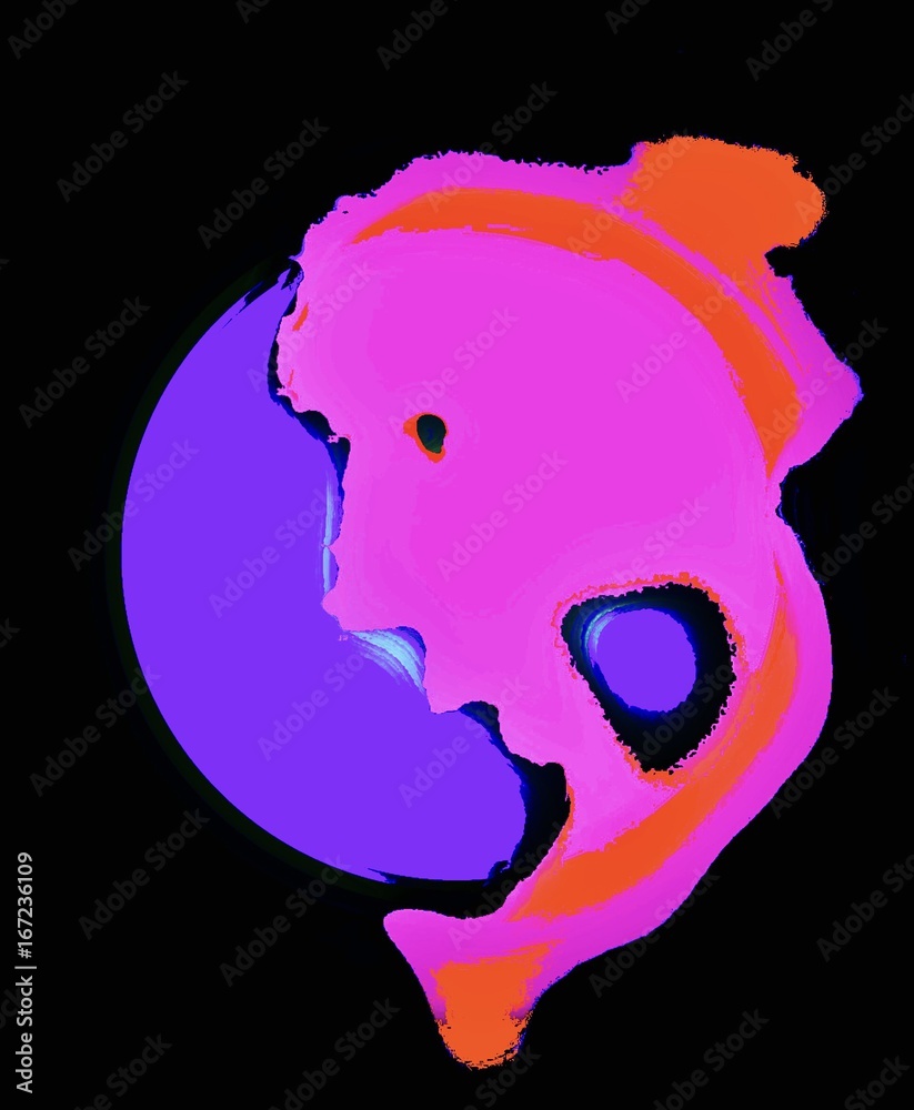 A colourful abstract design A colourful abstract design