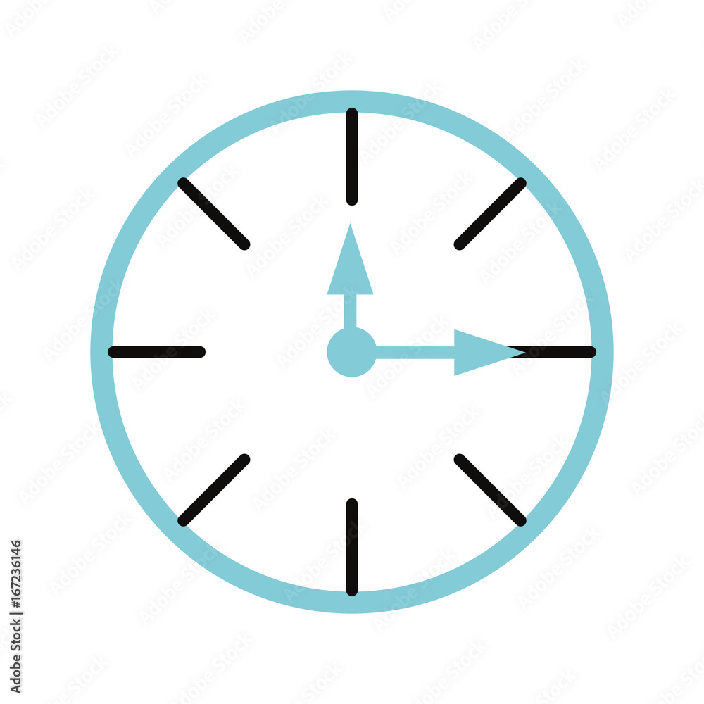 Clock time isolated Clock time isolated
