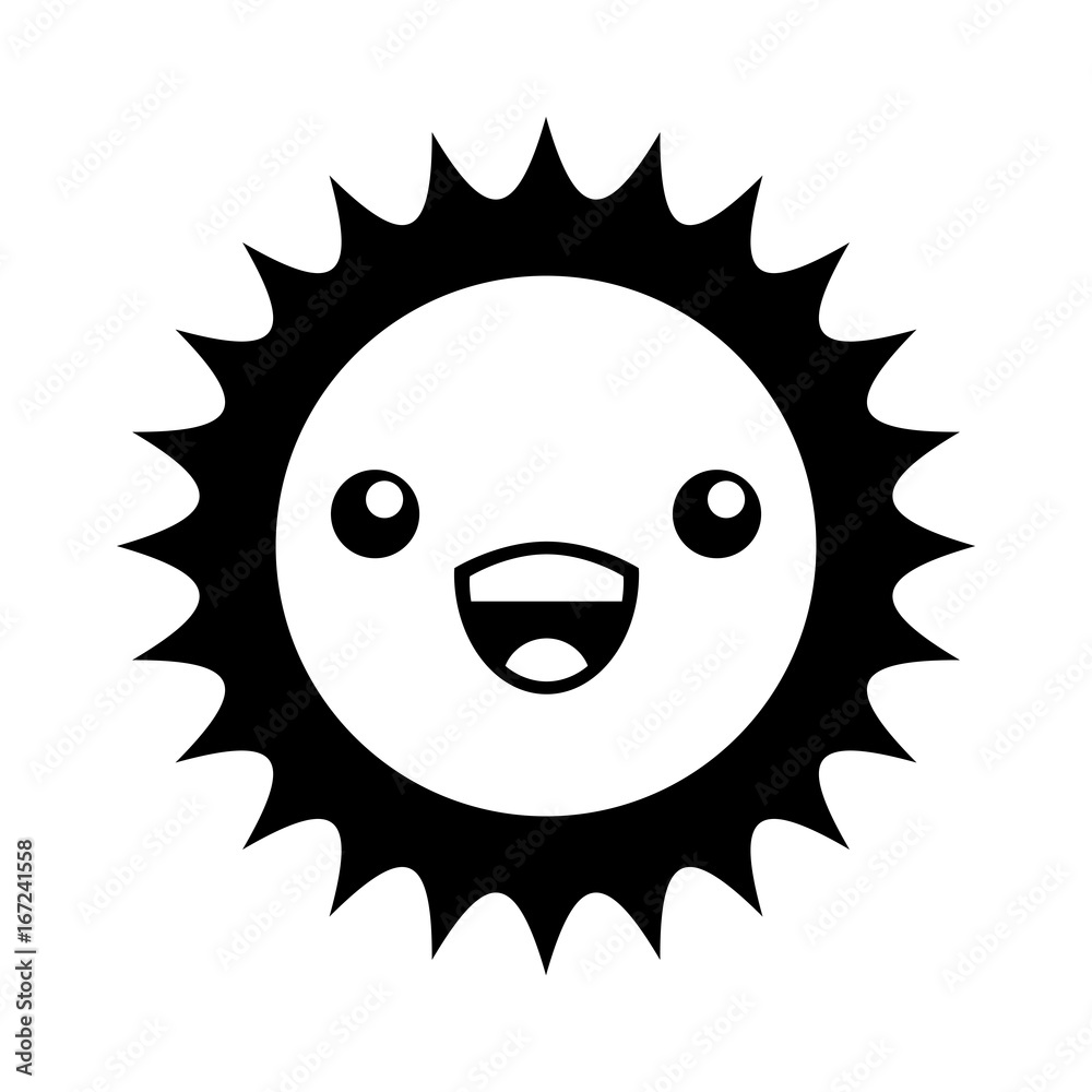 cute sun kawaii character vector illustration design cute sun kawaii character vector illustration design