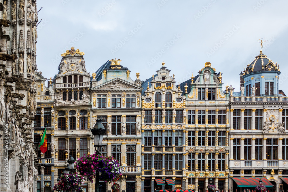 Fototapeta premium Grand Place in Brussels, Belgium