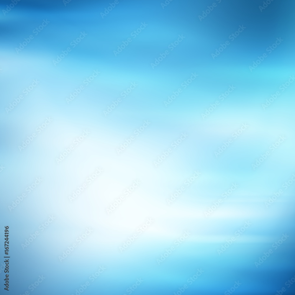 blue blur abstract background