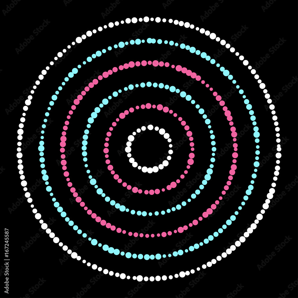 Motley bright sprayed circle abstract pattern background. Motley bright sprayed circle abstract pattern background.