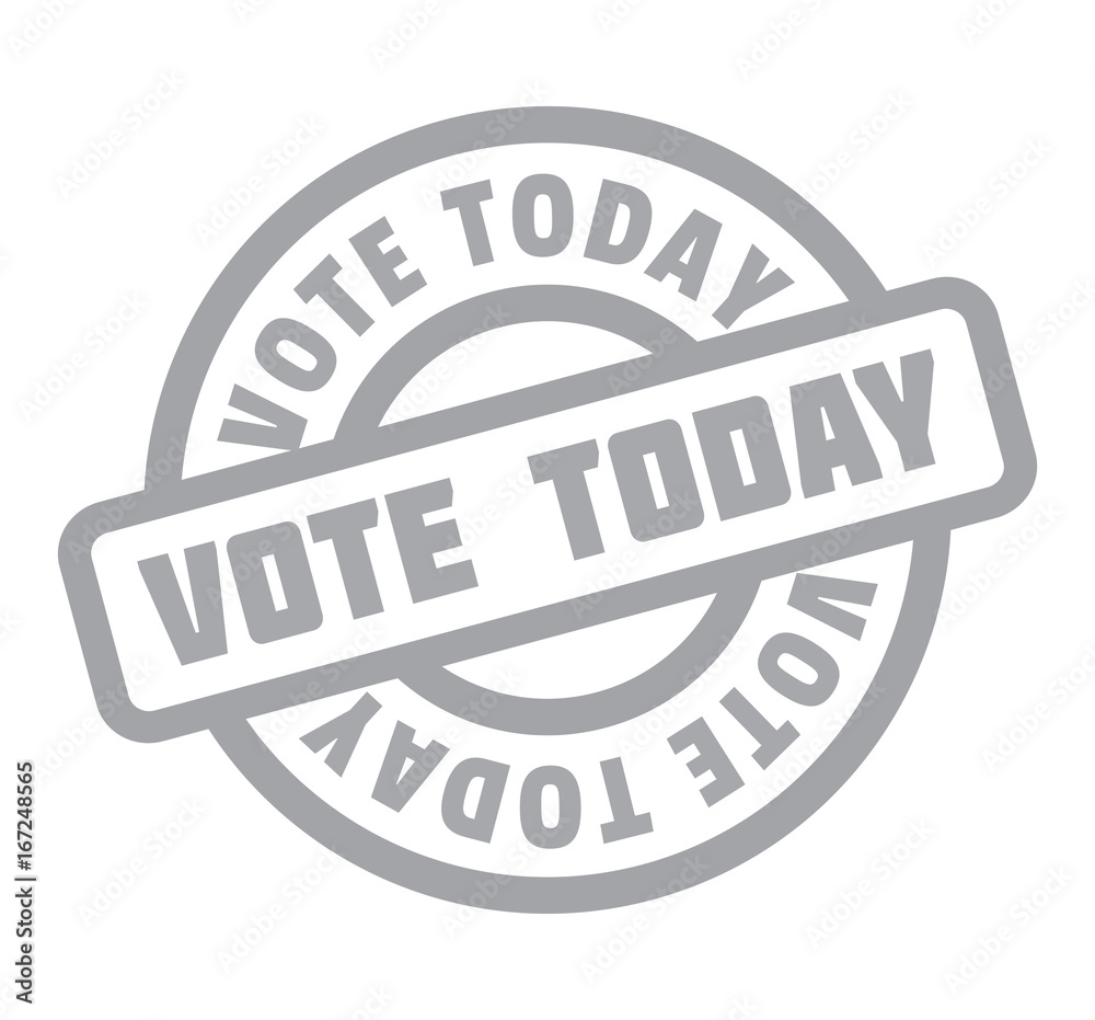Vote Today rubber stamp. Grunge design with dust scratches. Effects can be easily removed for a clean, crisp look. Color is easily changed. Vote Today rubber stamp. Grunge design with dust scratches. Effects can be easily removed for a clean, crisp look. Color is easily changed.