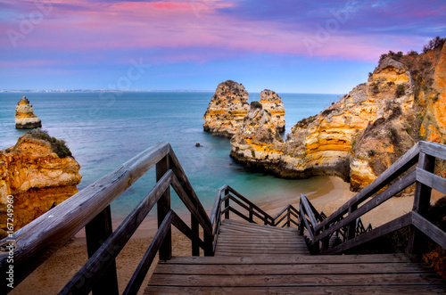 Sonnenuntergang Algarve Portugal