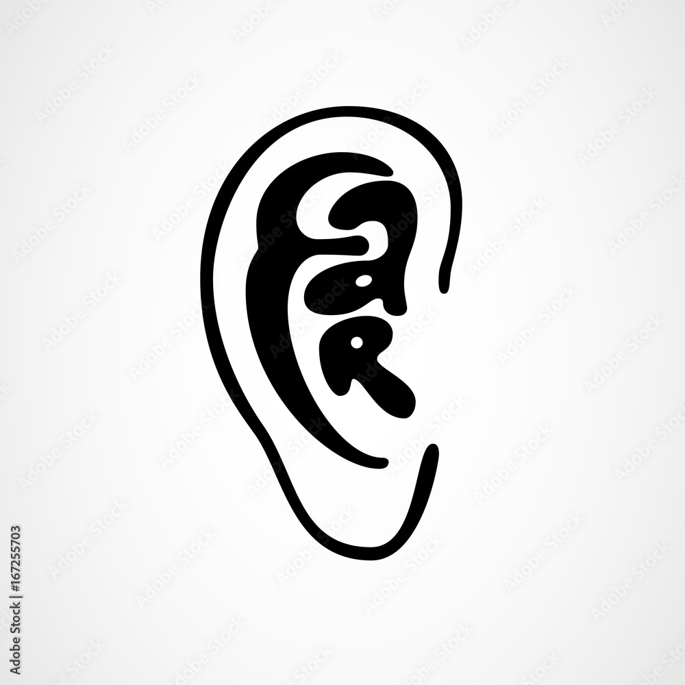 Ear letting in ear form Ear letting in ear form