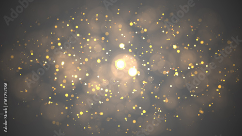Christmas Background. Golde...