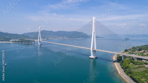 多々羅大橋（しまなみ海道） 空撮