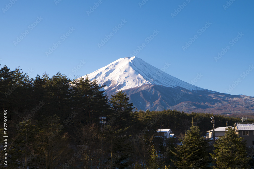 Mt. Fuji during day time in Japan. Mt. Fuji during day time in Japan.