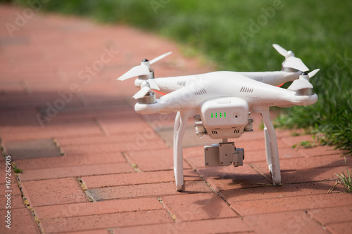 Drone with high resolution digital camera