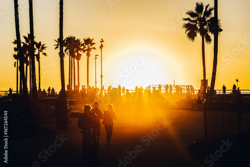 Sunset at the skate park