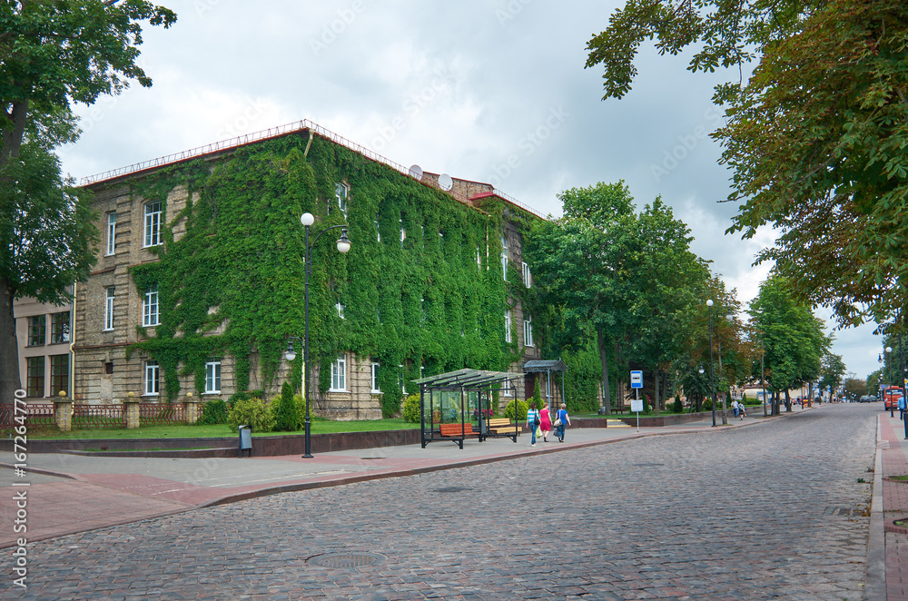 Obraz premium old building of the Grodno State University