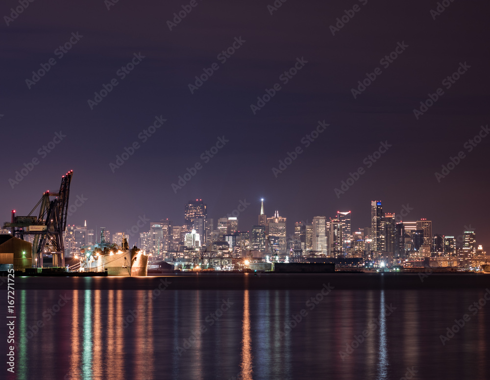 San Francisco Skyline from Bayview