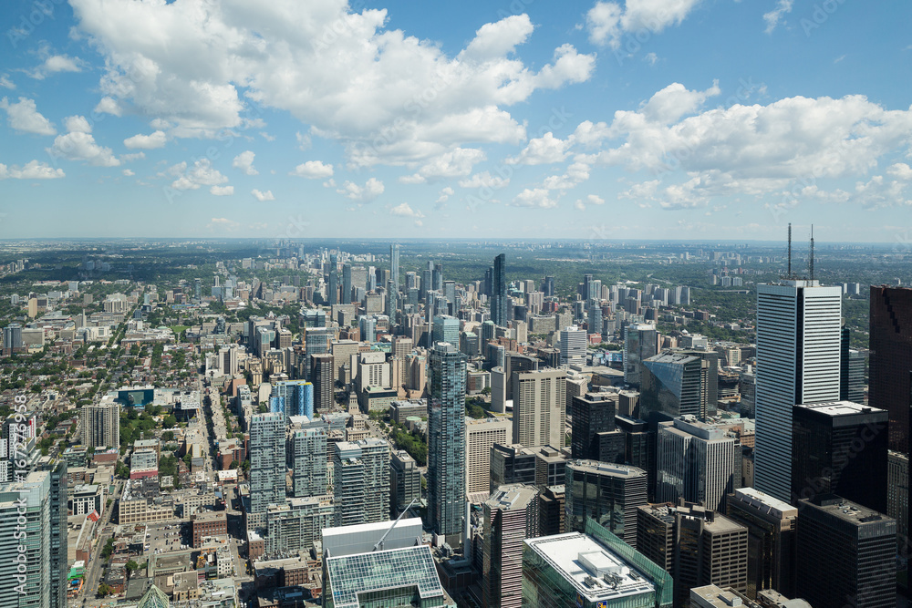 View from the Tower in Toronto Ontario
