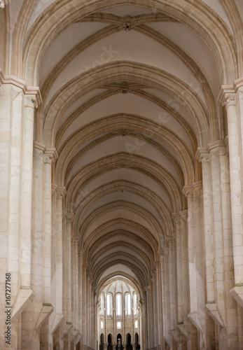 The Alcobaca Monastery interior